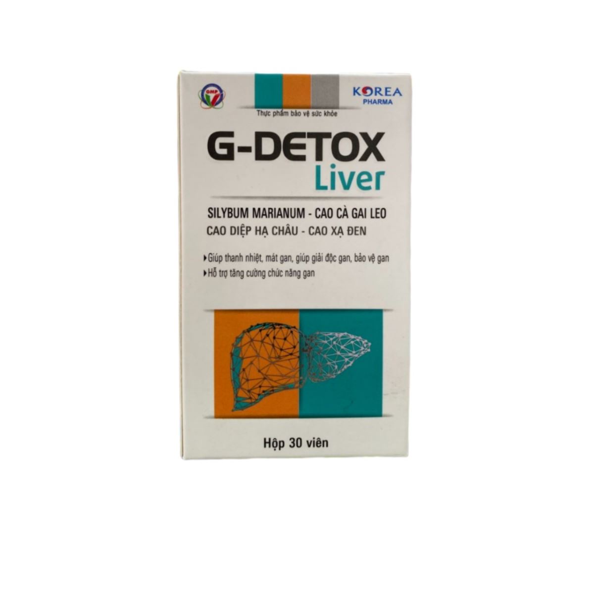 Thải độc gan G-Detox hộp 30 viên